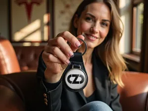 OZ Leder Schlüssel Portemonnaie Robust Kraft Sport Touch